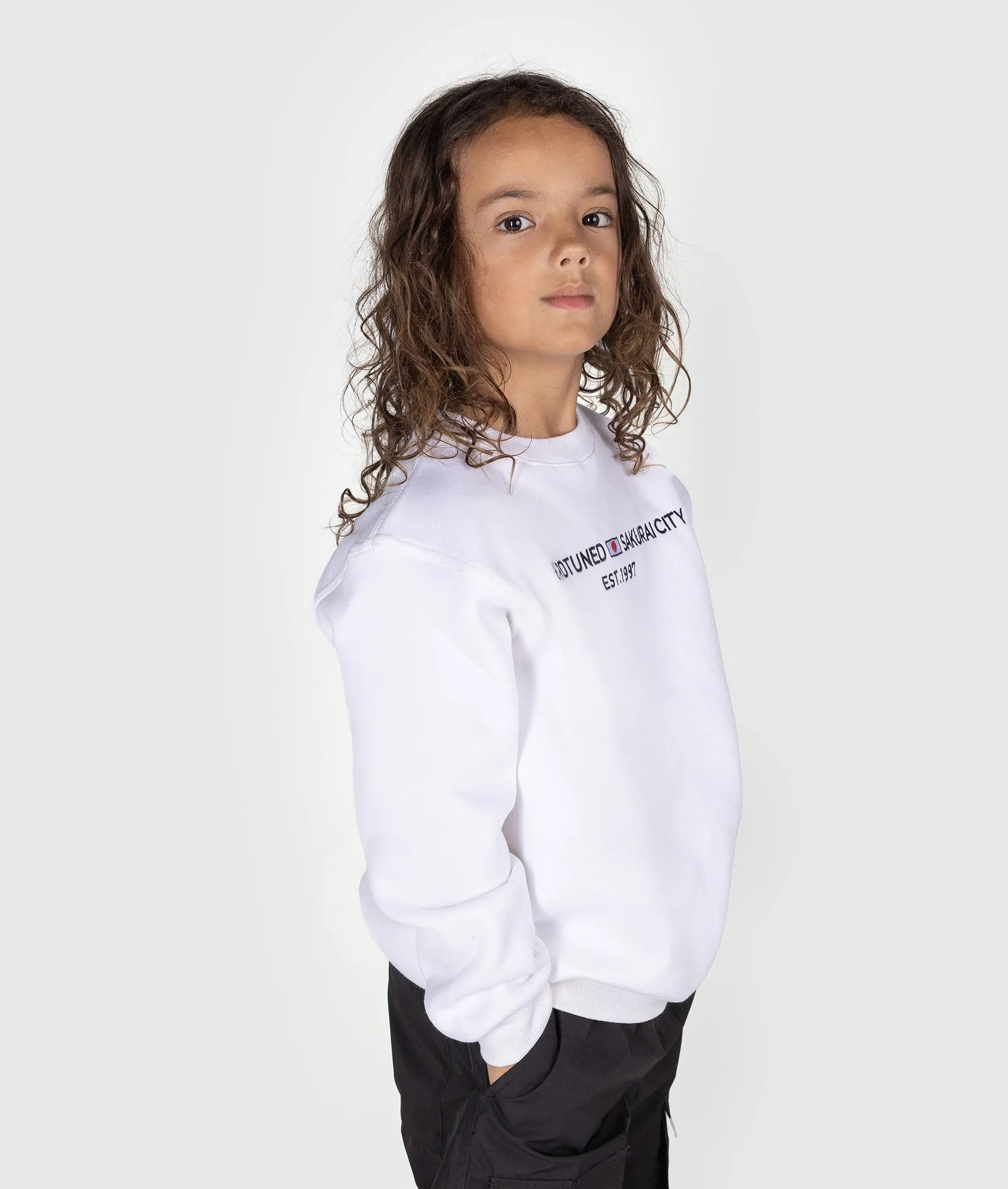 Kids Sakurai Sweater - White