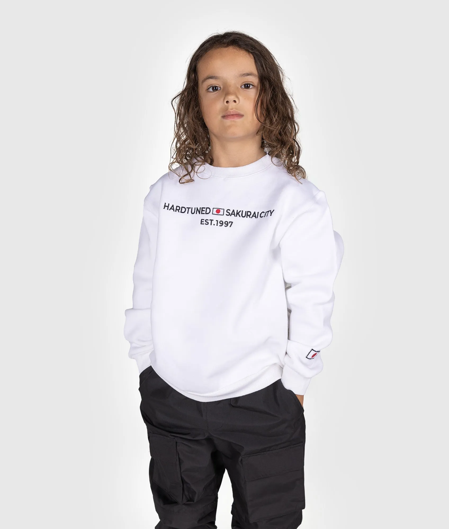 Kids Sakurai Sweater - White