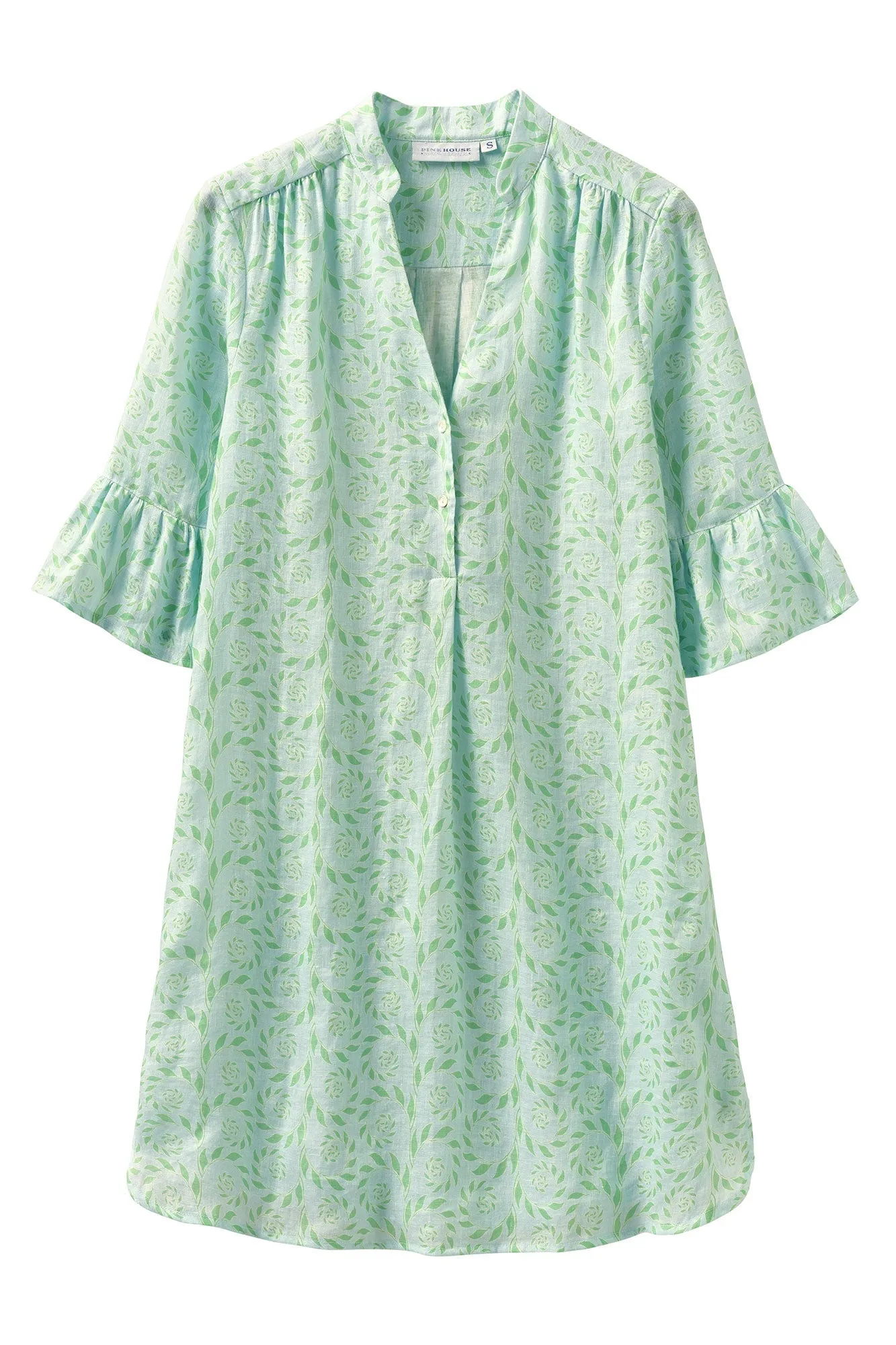 Linen Decima Dress FERN