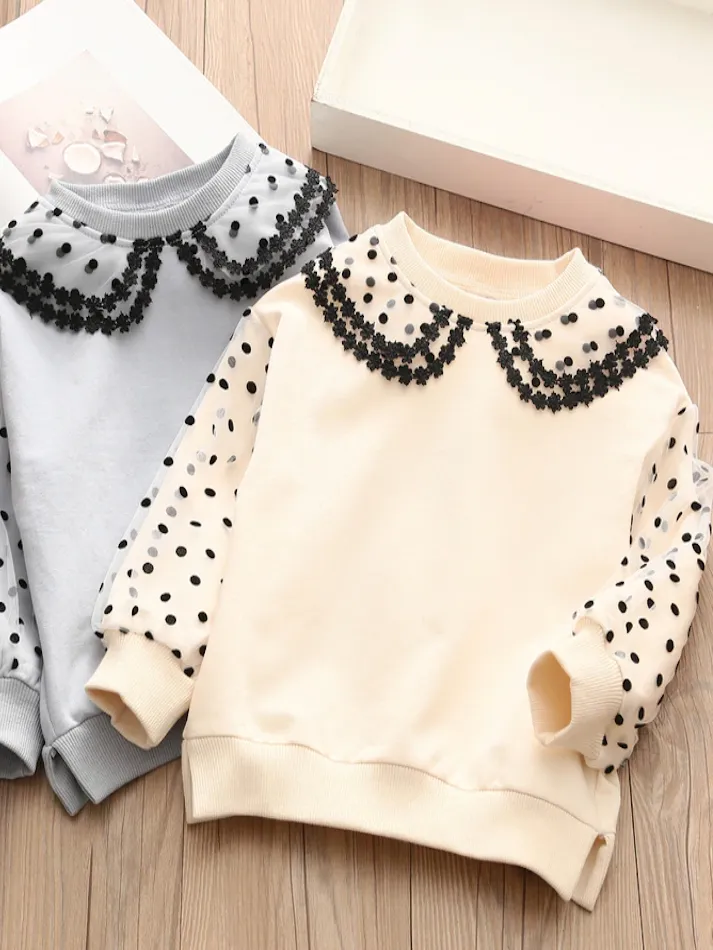 Look Your Best Polka Dots Sweater