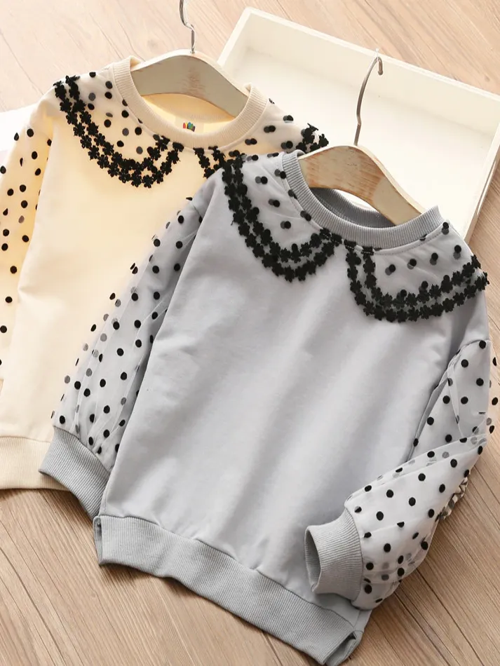 Look Your Best Polka Dots Sweater