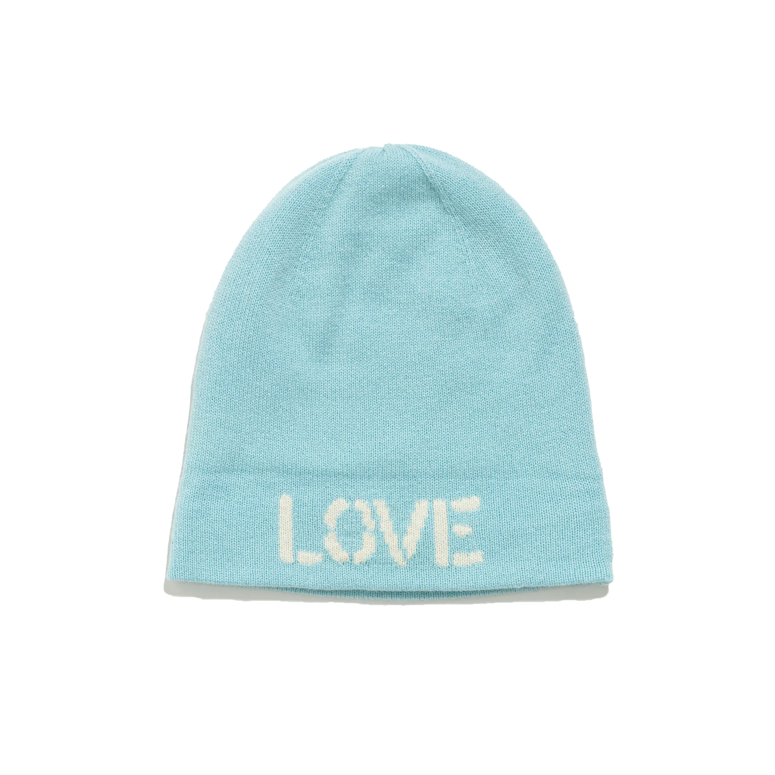 Love Cashmere Beanie, Icicle