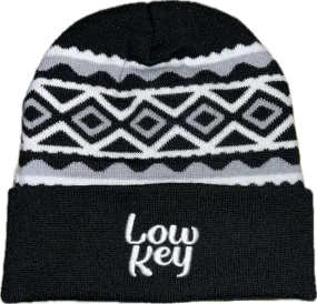 Low Key Holiday - Black Beanie