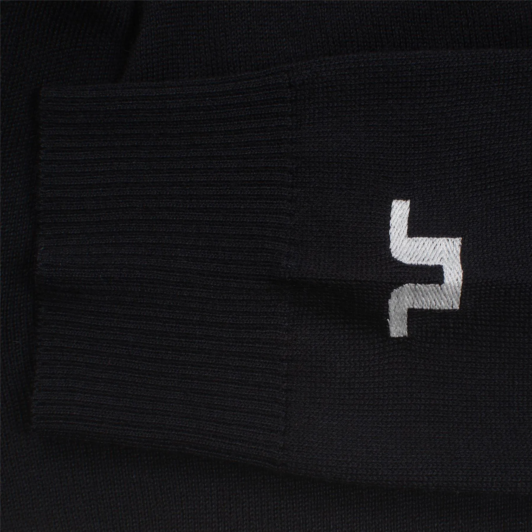 Lymann Knitted Sweater Black