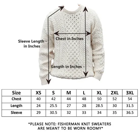 Men's Fisherman Knit Sweater | Atlanta