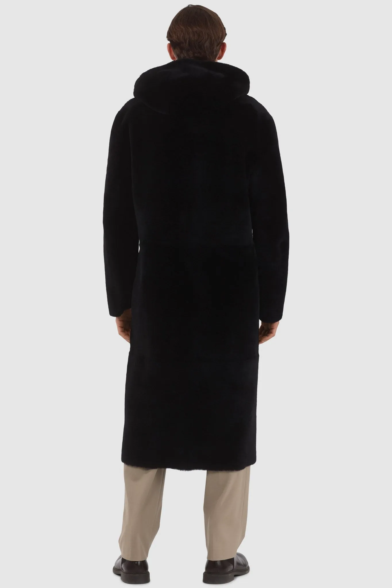 Men's Reversible Merino Shearling Lamb Parka