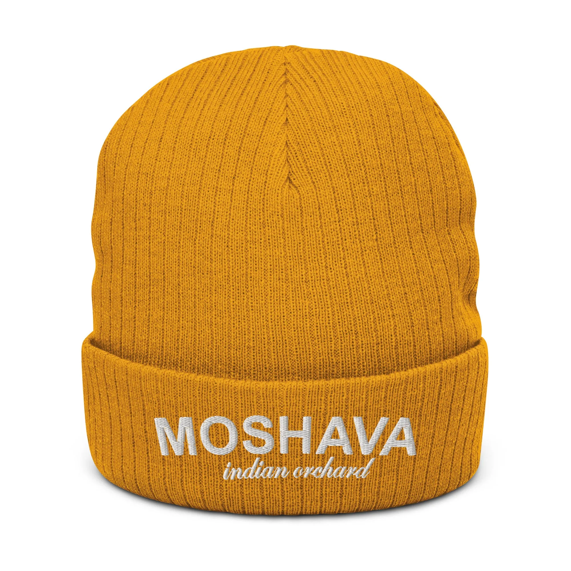 Moshava IO Ribbed Knit Beanie