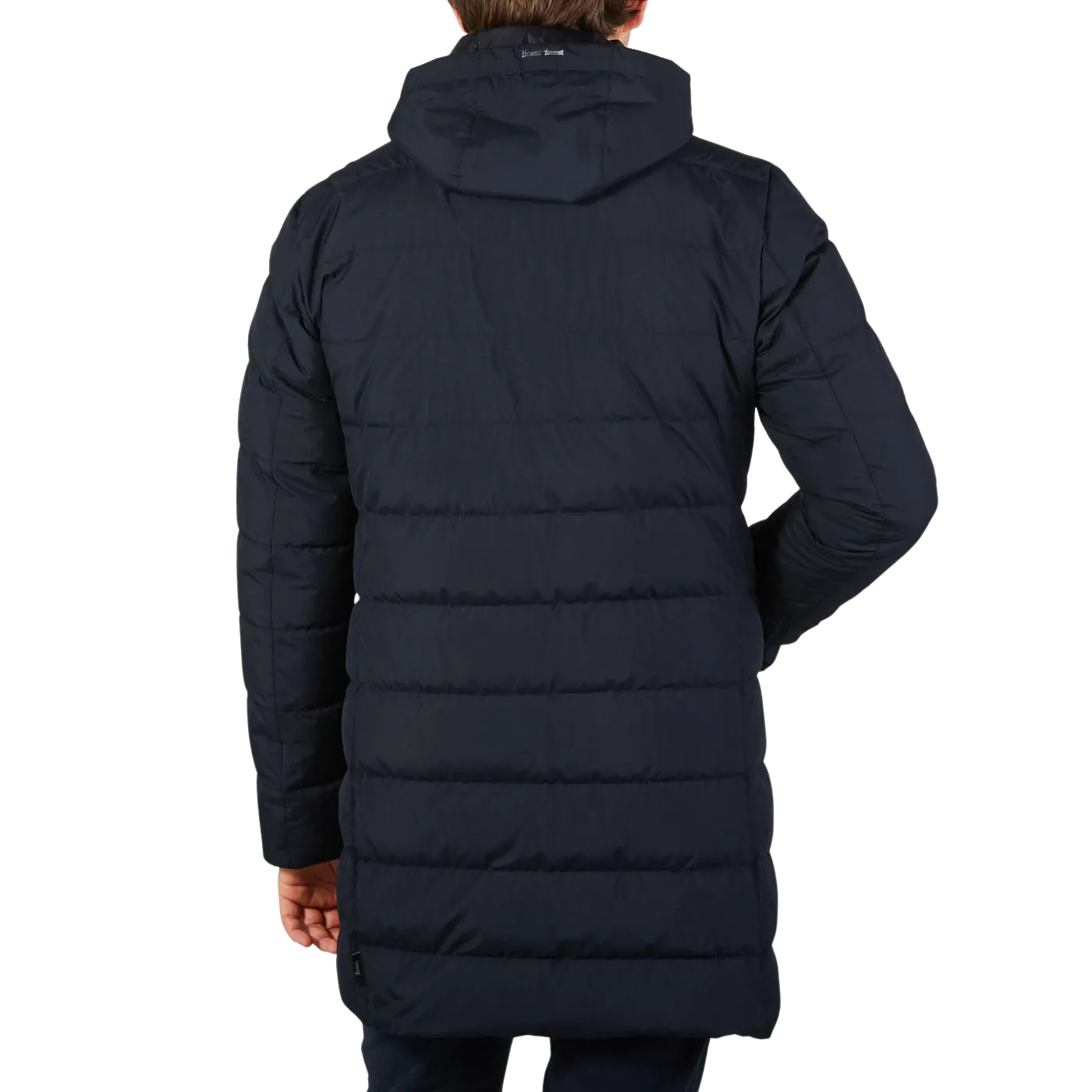 Navy Blue Nylon Gore-Tex Legend Coat