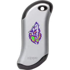 Neon Wolf: HeatBank<sup>®</sup> 9s Rechargeable Hand Warmer