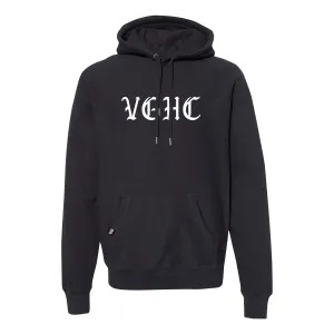 Noir Cross Grain Pullover Hood