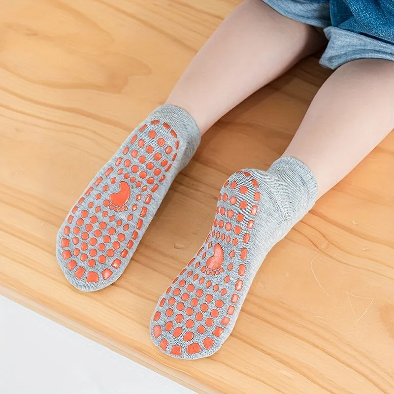 Nonslip Trampoline Socks Matching Elastic Socks for Kids and Adults