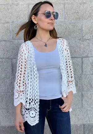 Paradise Crochet Cardigan