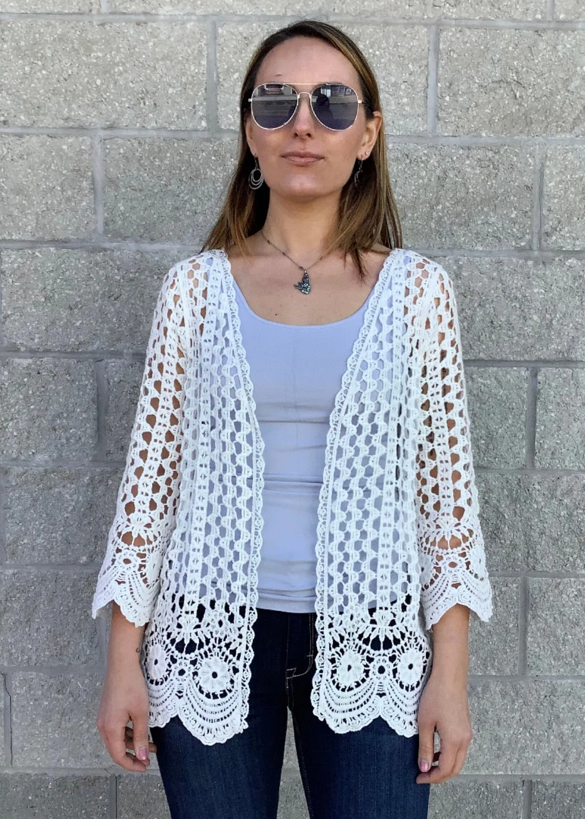 Paradise Crochet Cardigan