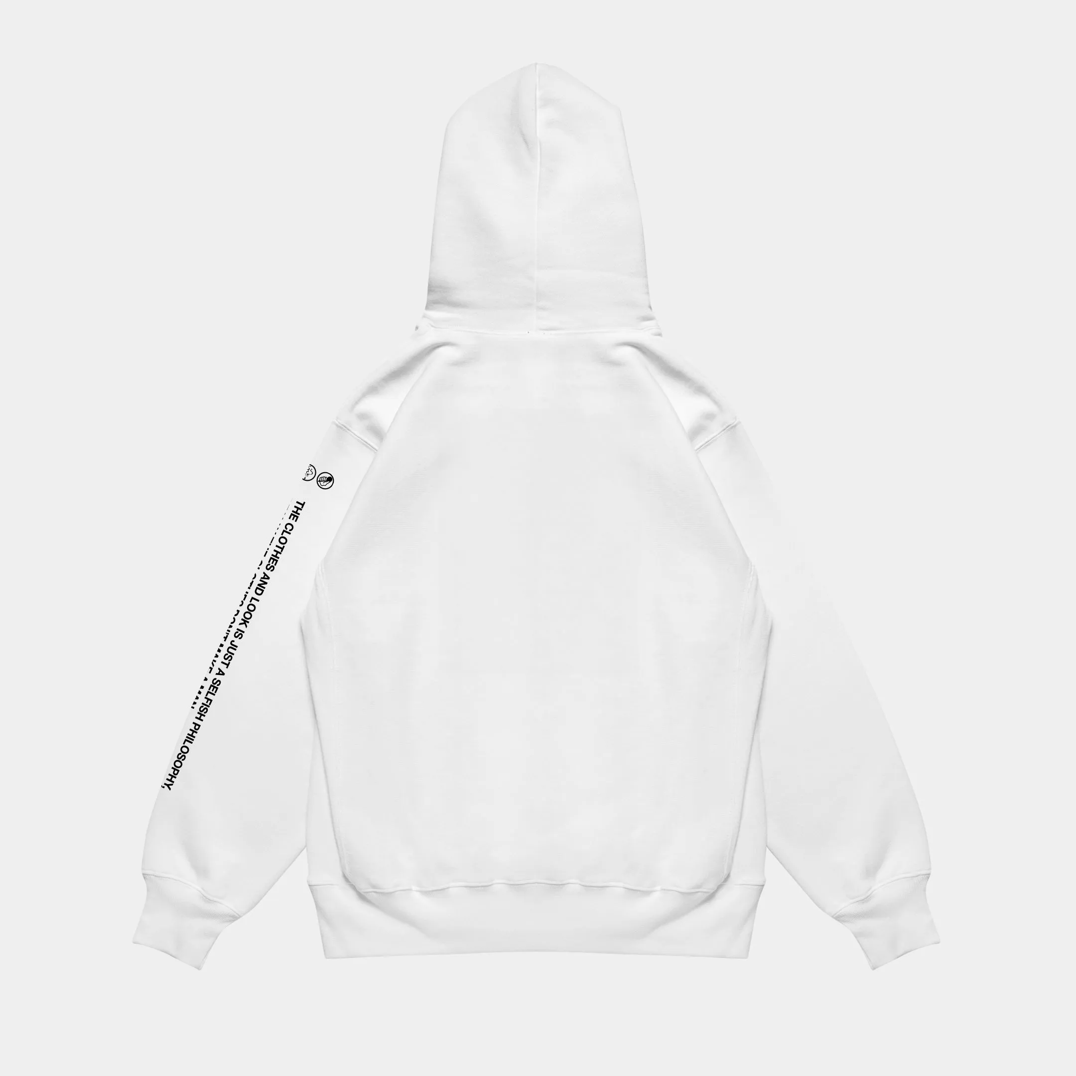 "Beatmaker Boy" Sweat Parka [White] / EA2420409