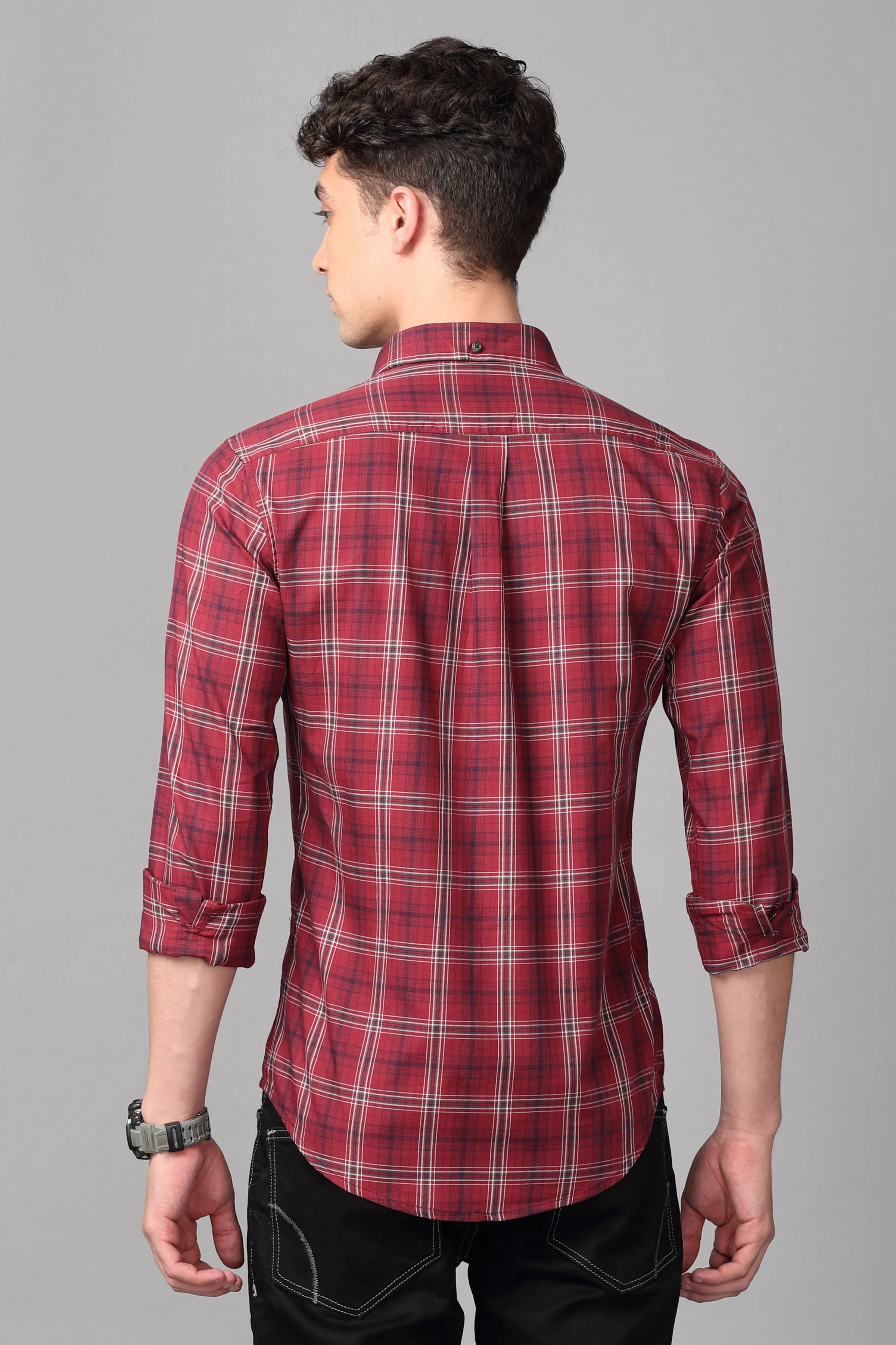 Red Checks Shirt