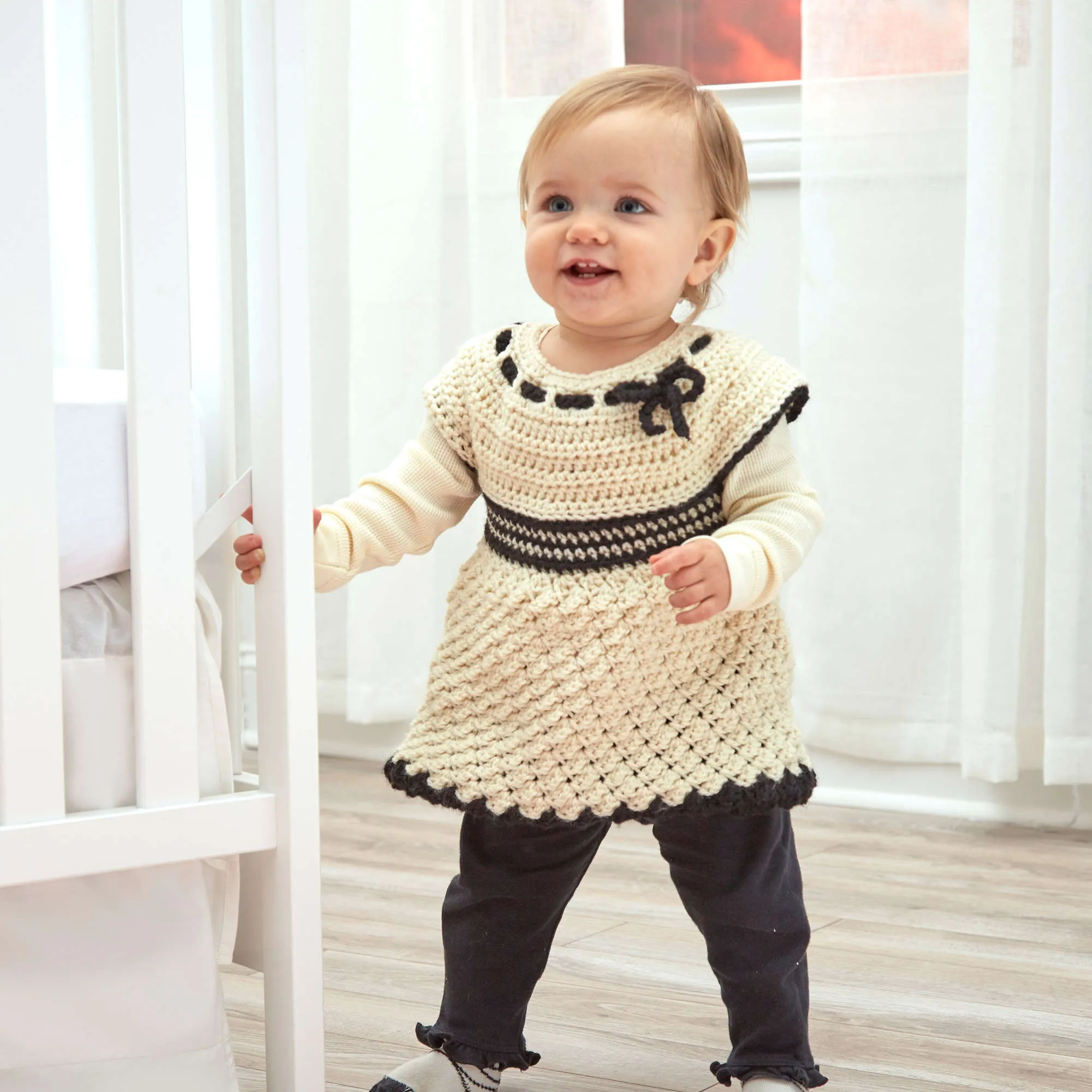 Red Heart Crochet Baby's Special Tunic