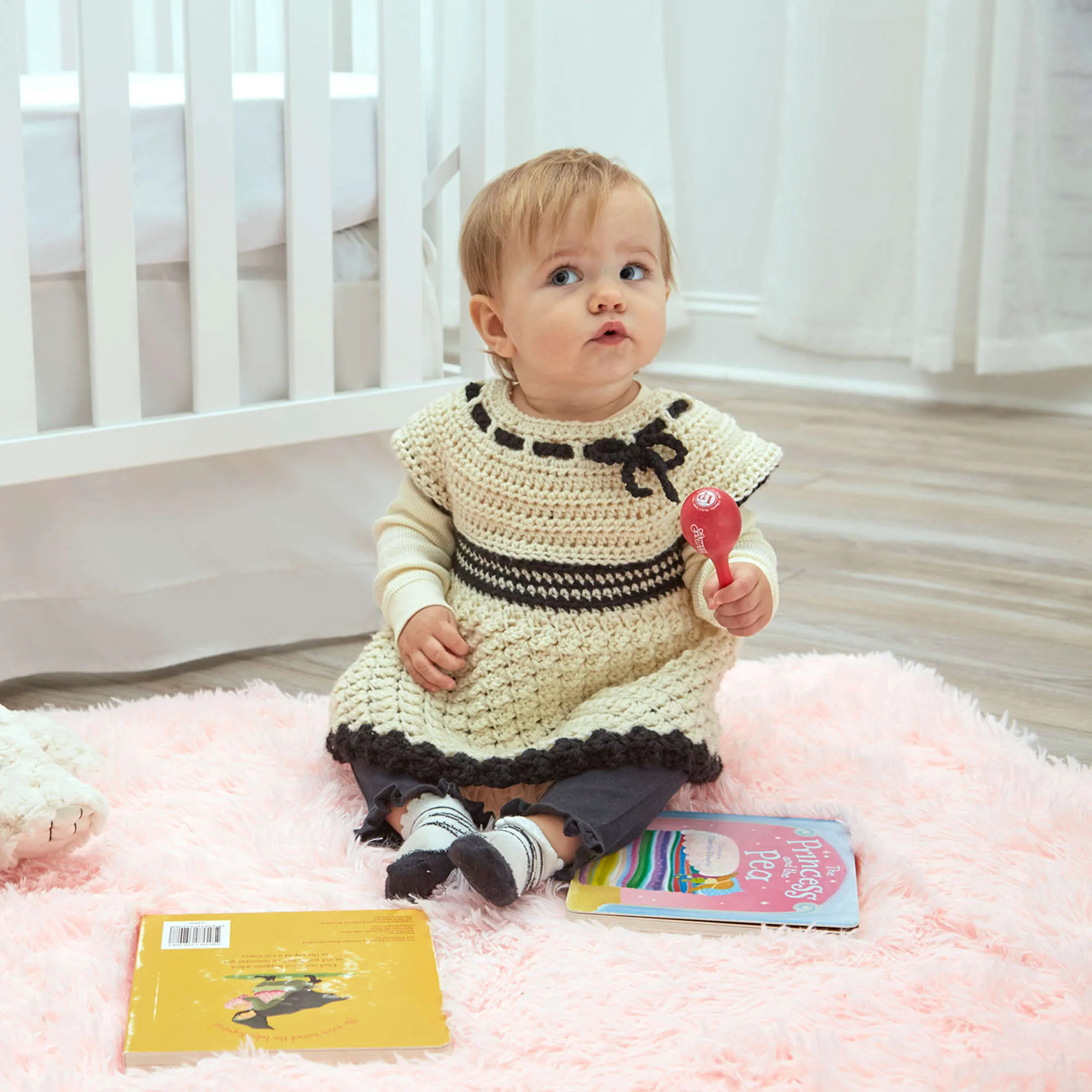 Red Heart Crochet Baby's Special Tunic