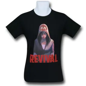 Revival Em on Black T-Shirt