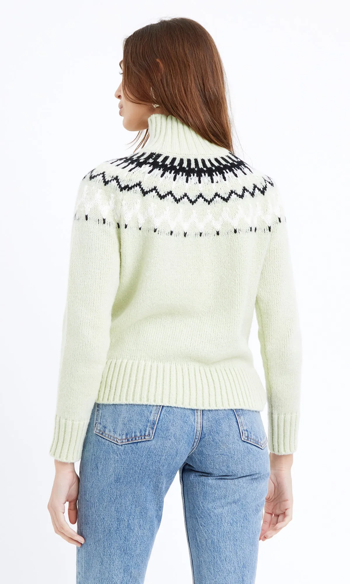 Rita Mock Neck Sweater