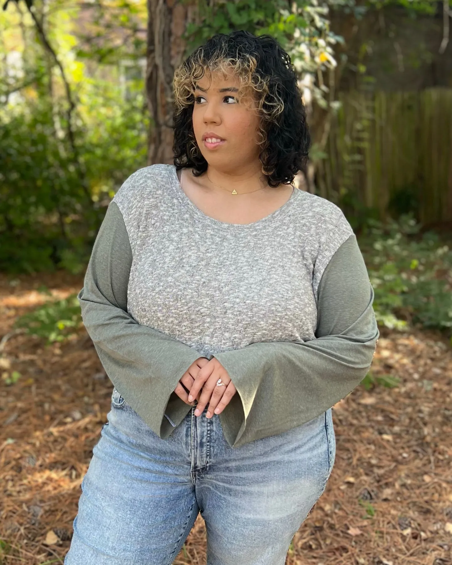 Sarah Wide Sleeve Sweater Pattern