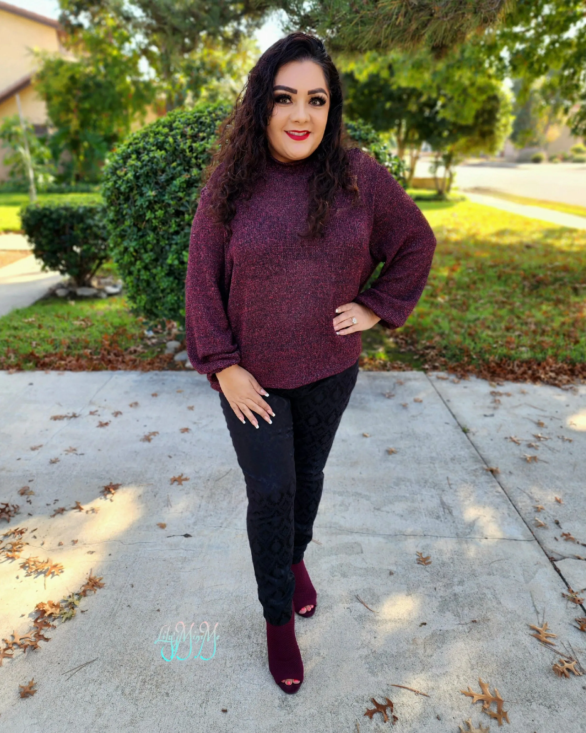 Sarah Wide Sleeve Sweater Pattern