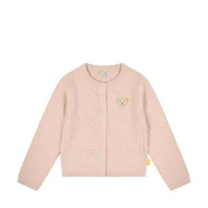 Seashell pink cardigan