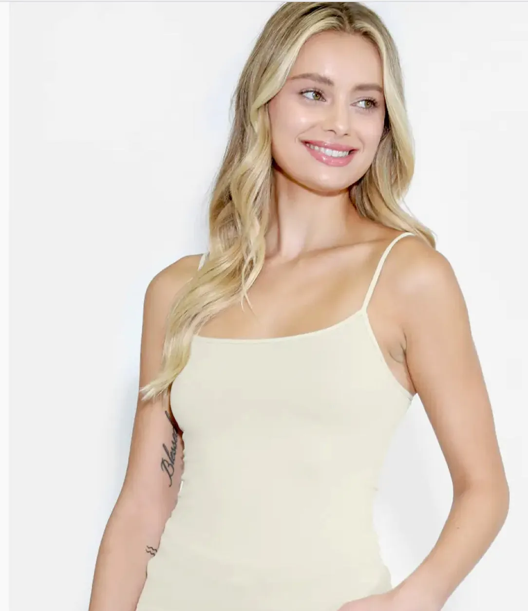 Short Ivory Cami