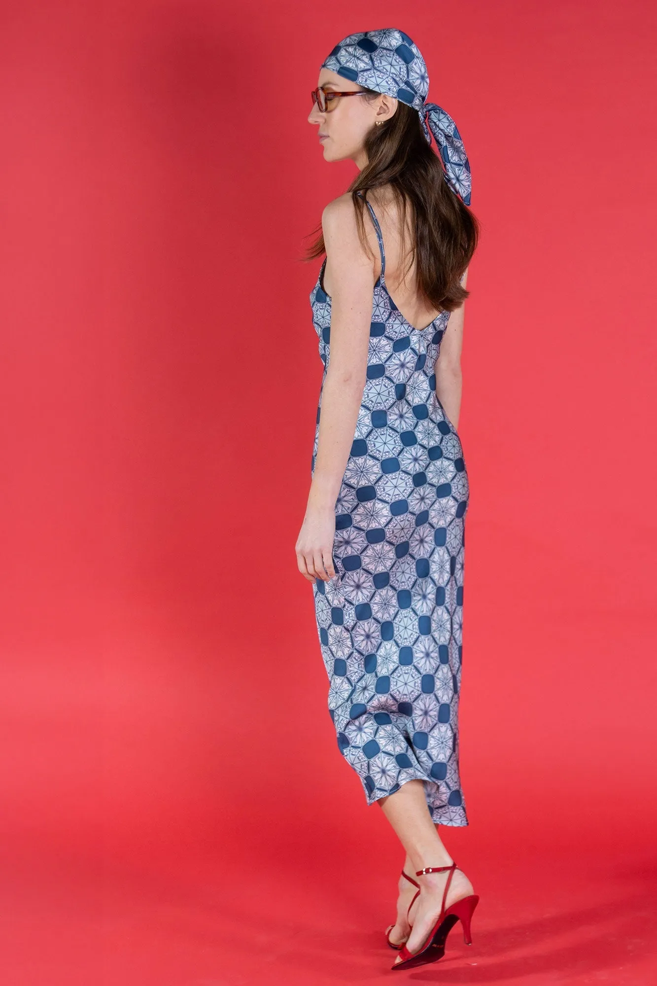 Silk Kate Slip Dress APRIL SHOWERS