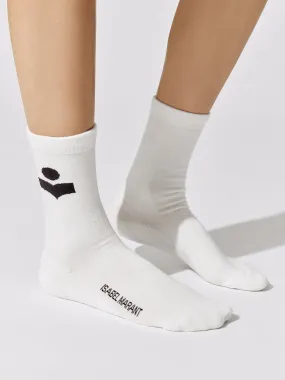 Siloki Logo Socks - Faded Night