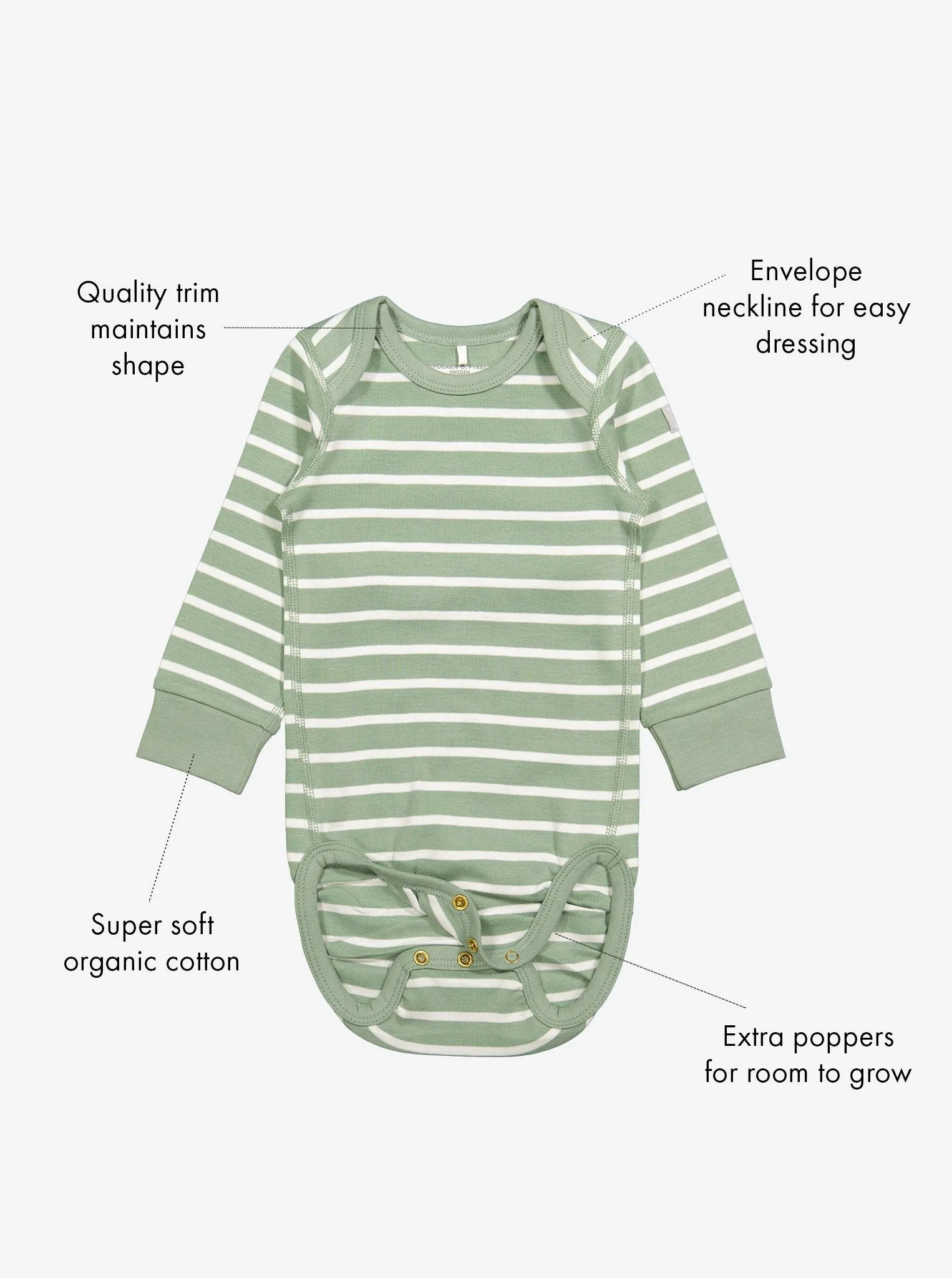 Striped Babygrow