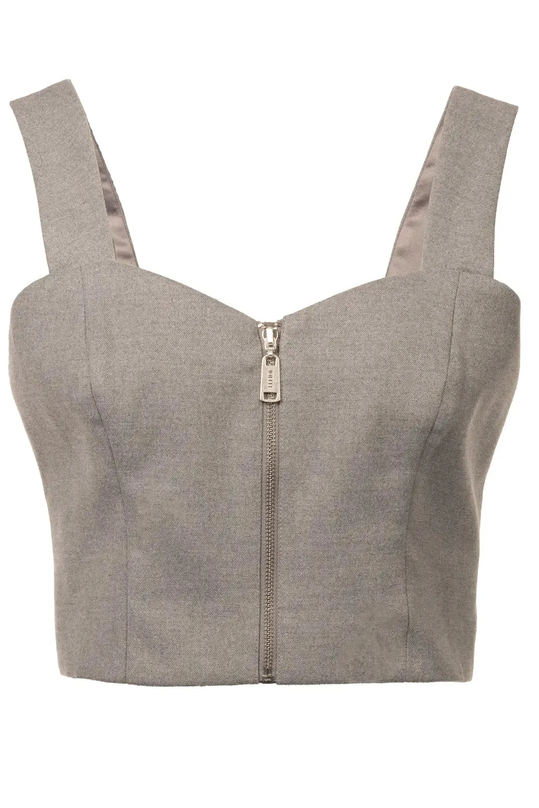 Syd | Camisole corsage grise