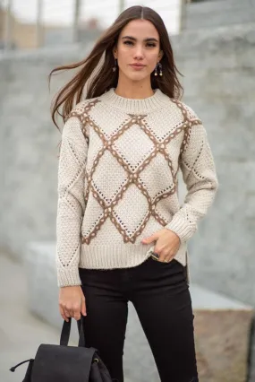 Sylvie Cable Knit Sweater