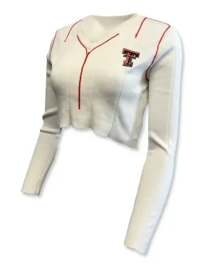 Texas Tech Double T "Federico" Crop Sweater