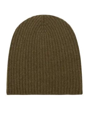 THE CLASSIC RIBBED BEANIE | Loden