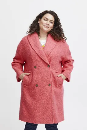 The Macha Jacket - Coral - PLUS