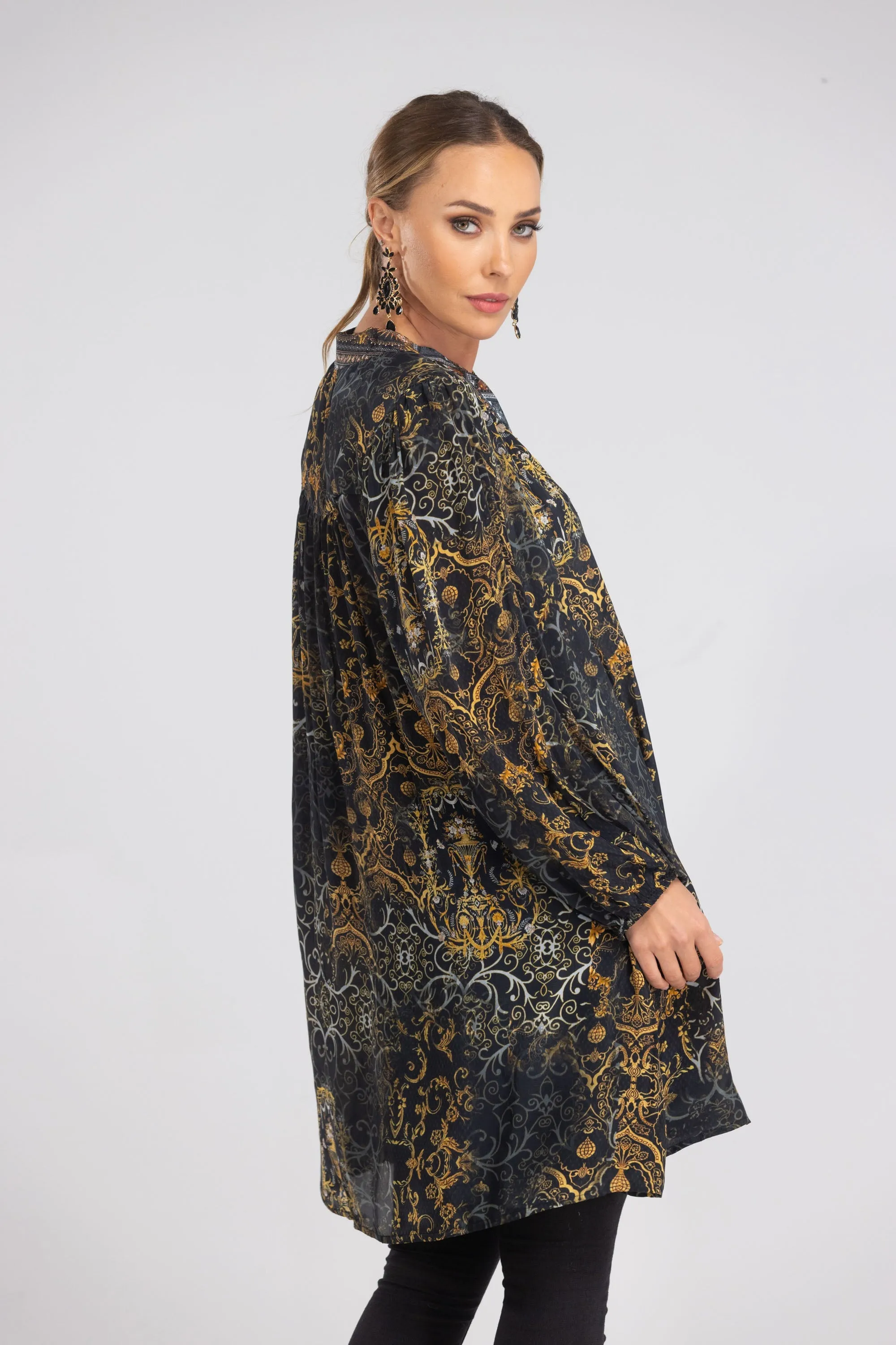 VALLETTA - BLOUSON TUNIC DRESS