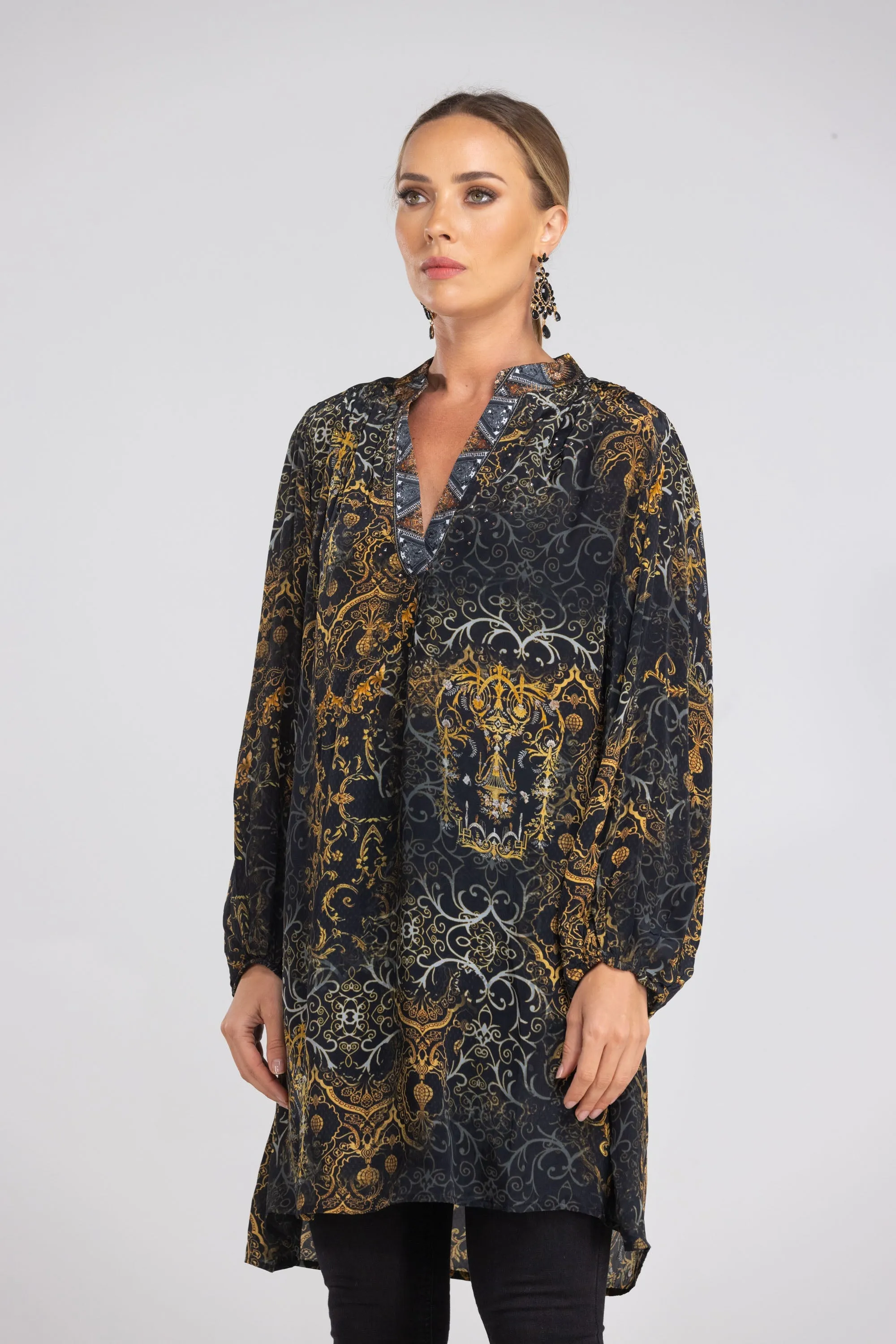 VALLETTA - BLOUSON TUNIC DRESS