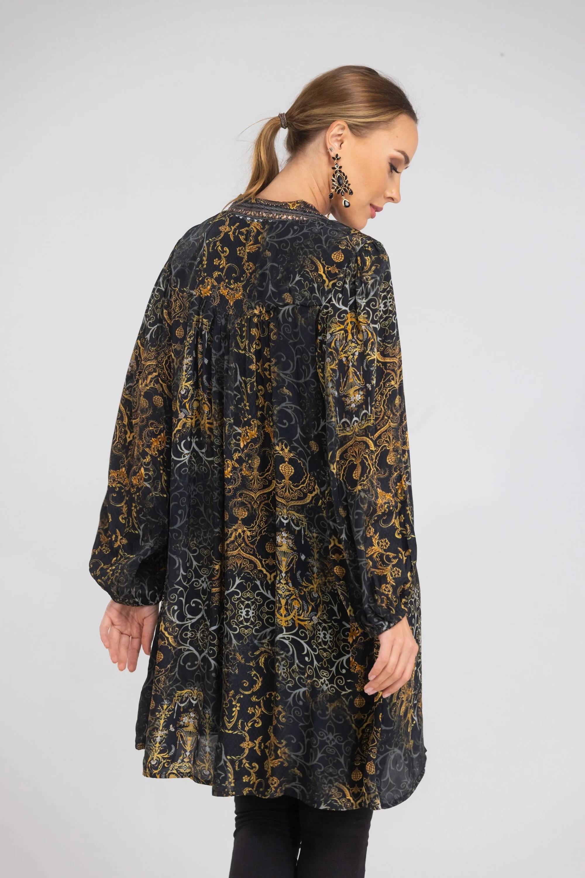 VALLETTA - BLOUSON TUNIC DRESS