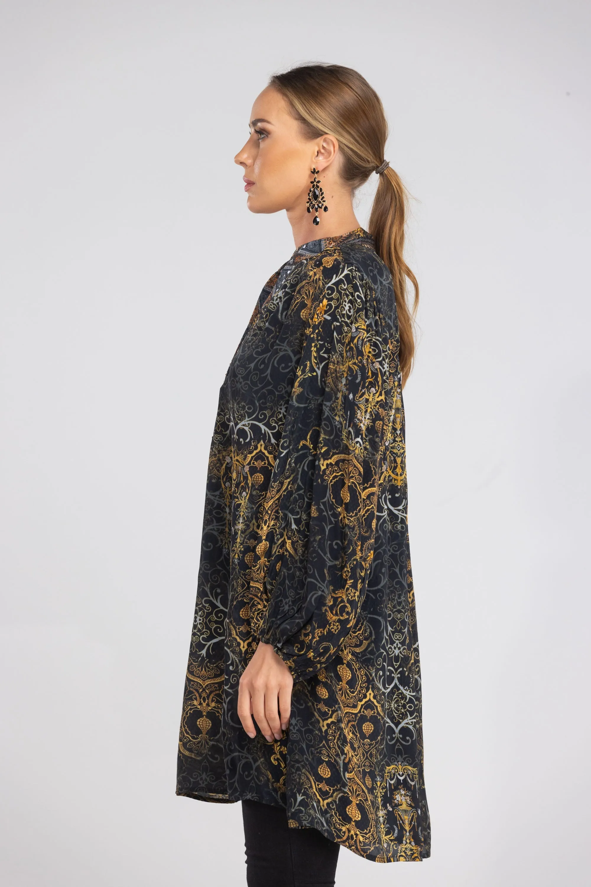 VALLETTA - BLOUSON TUNIC DRESS