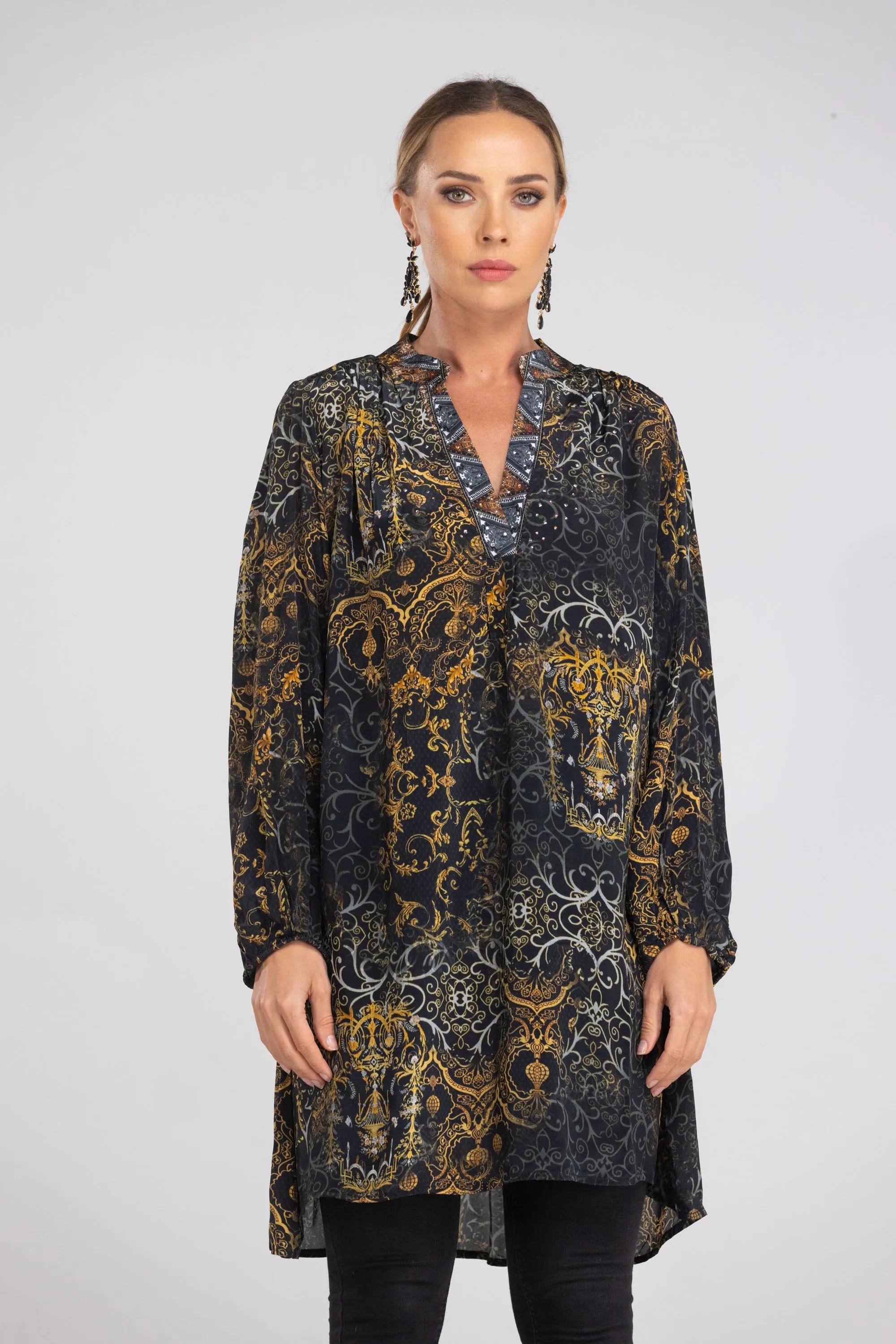 VALLETTA - BLOUSON TUNIC DRESS