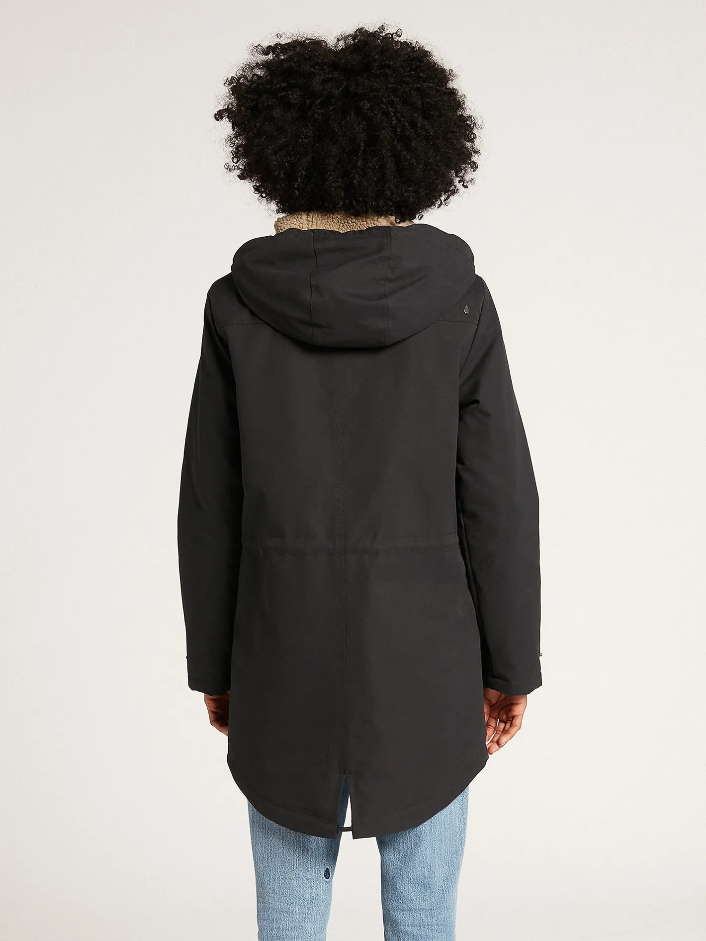 Walk on by 5K Parka Jacket - Black