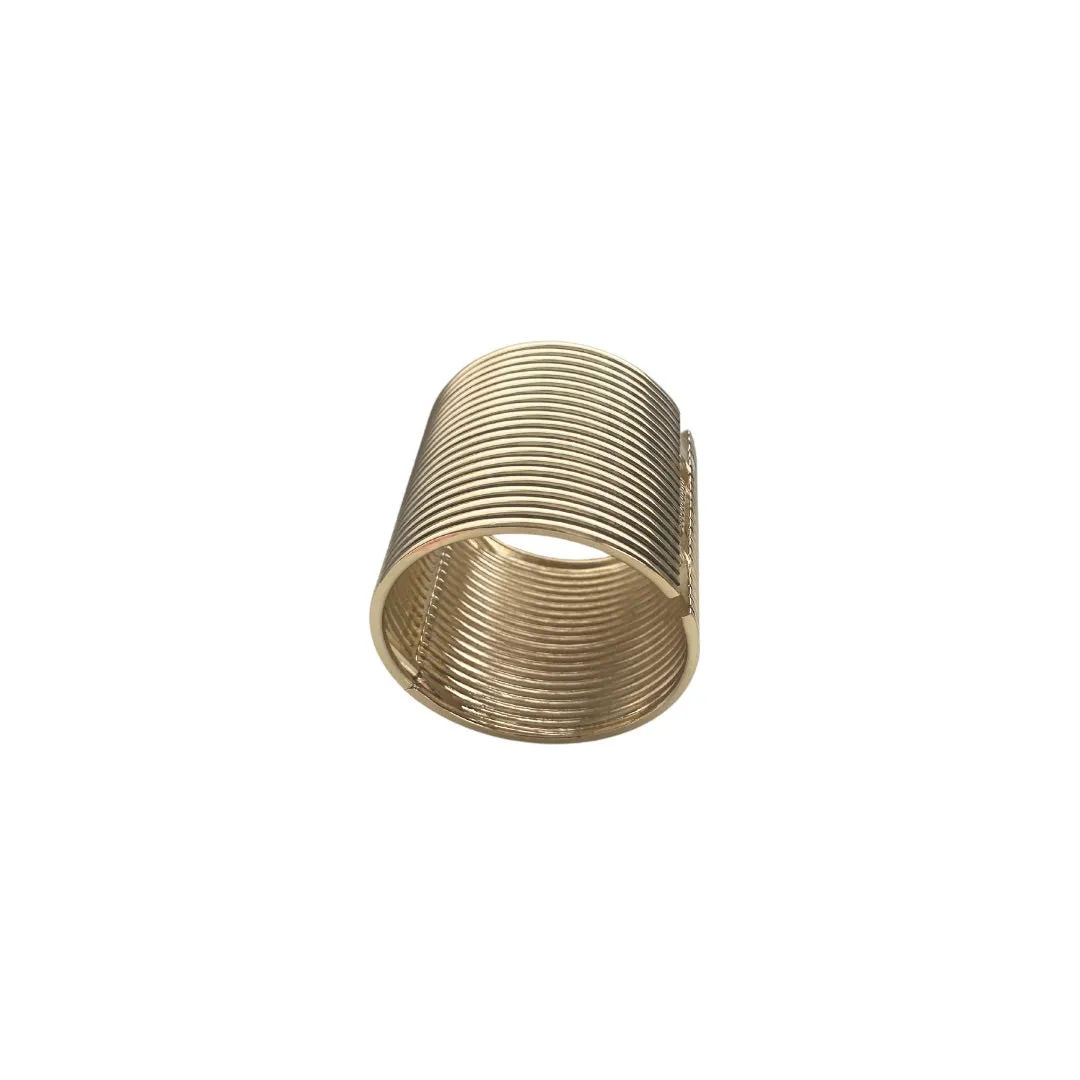 Wide Cuff Bracelet Gold