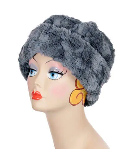 Women's Beanie Hat, Reversible - Cuddly Faux Furs