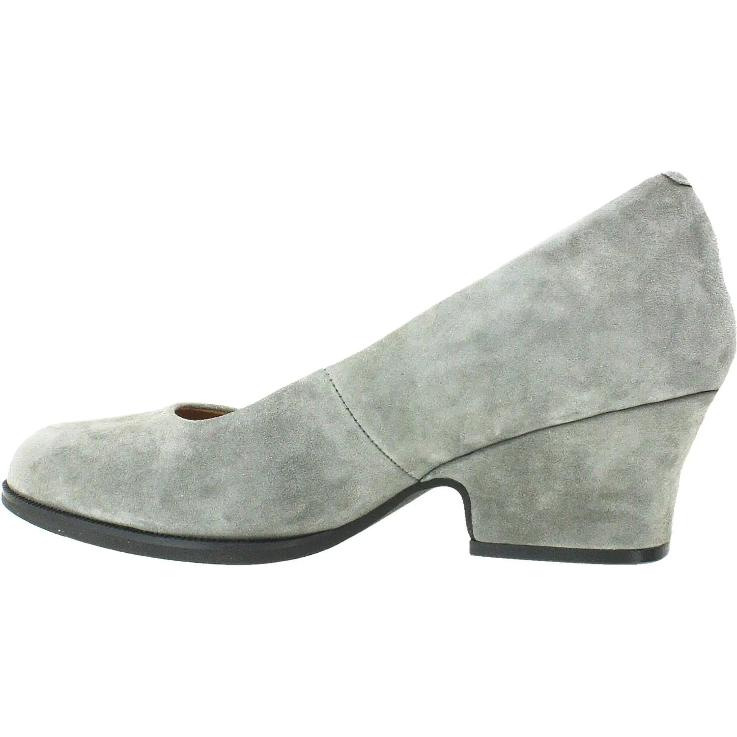 Women's L'Amour Des Pieds Jolanda Charcoal Suede