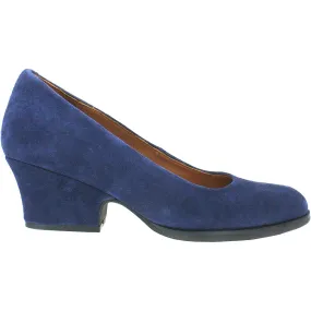 Women's L'Amour Des Pieds Jolanda Navy Suede