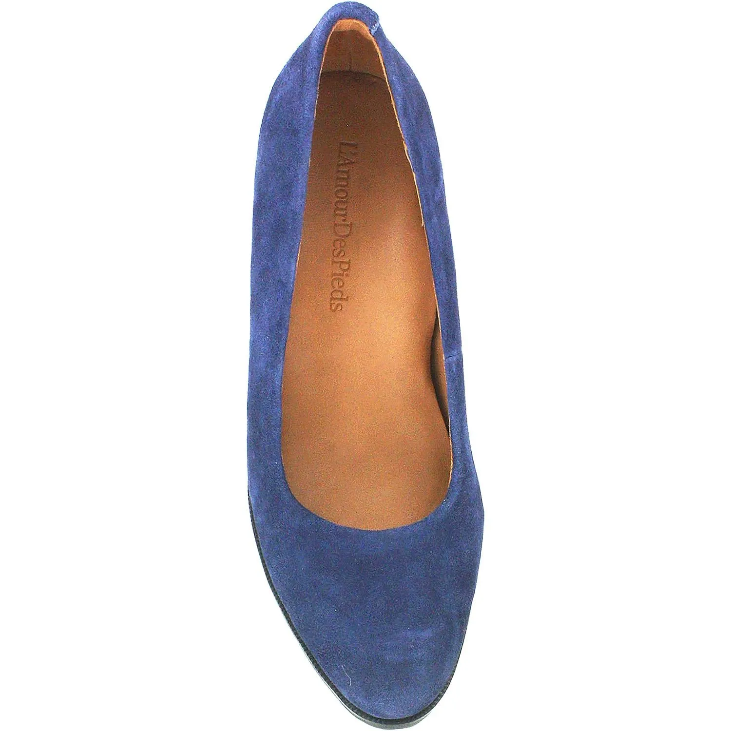 Women's L'Amour Des Pieds Jolanda Navy Suede