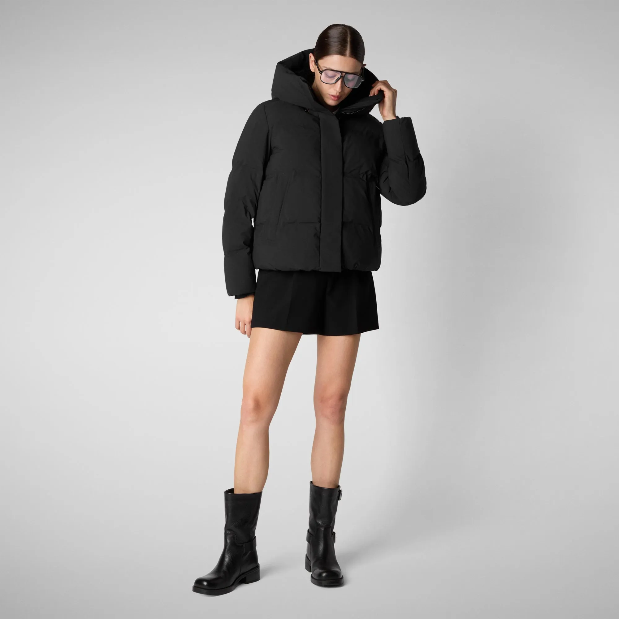 Women's parka Calliope in black