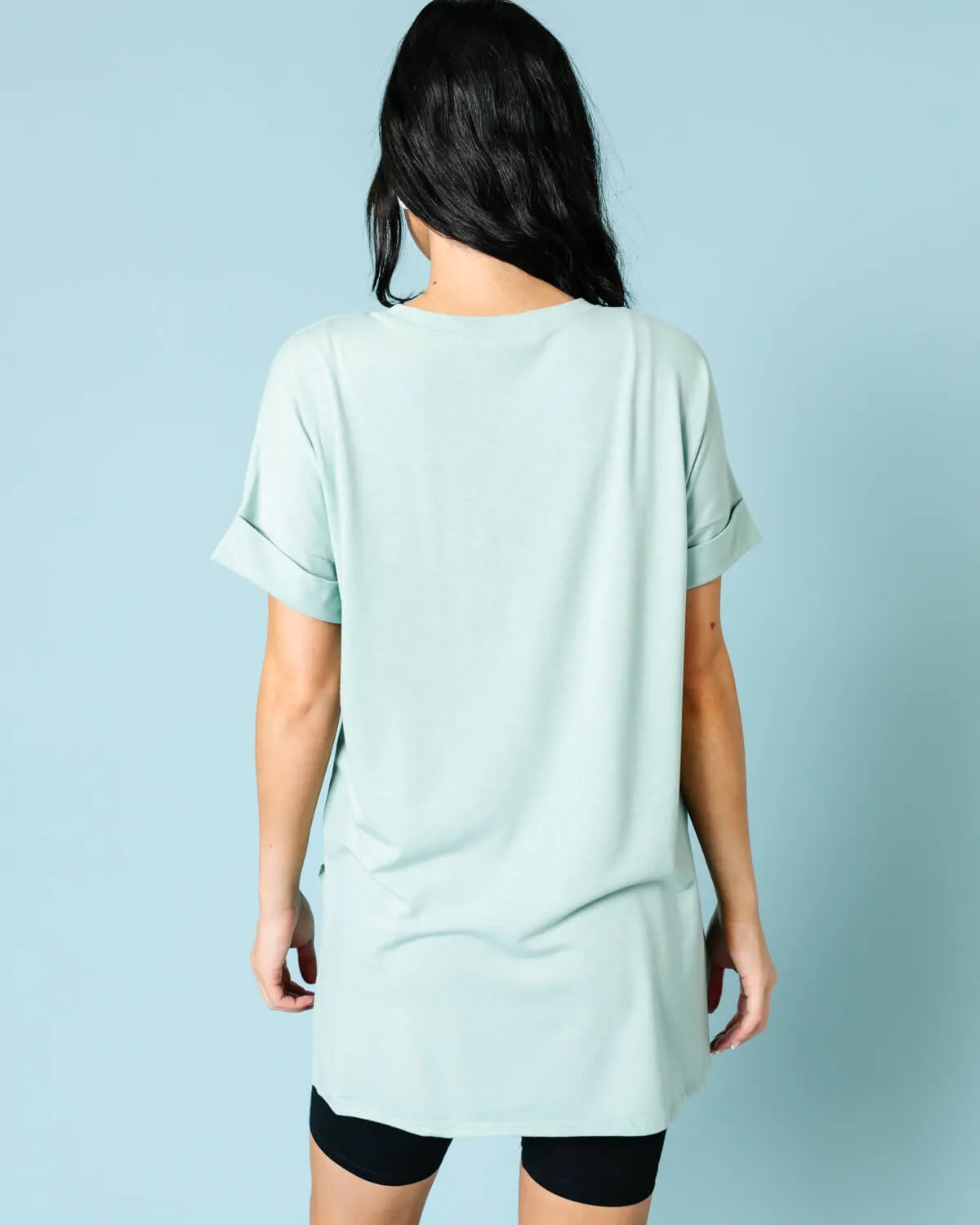 Wyatt Rolled Sleeve Tunic | S-3XL