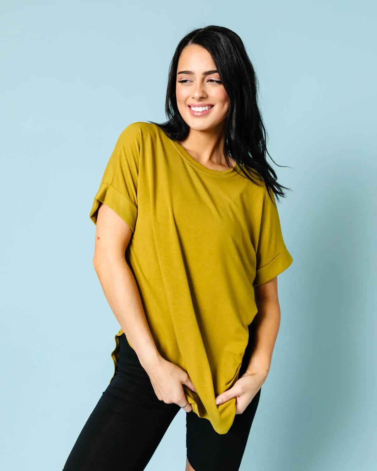 Wyatt Rolled Sleeve Tunic | S-3XL