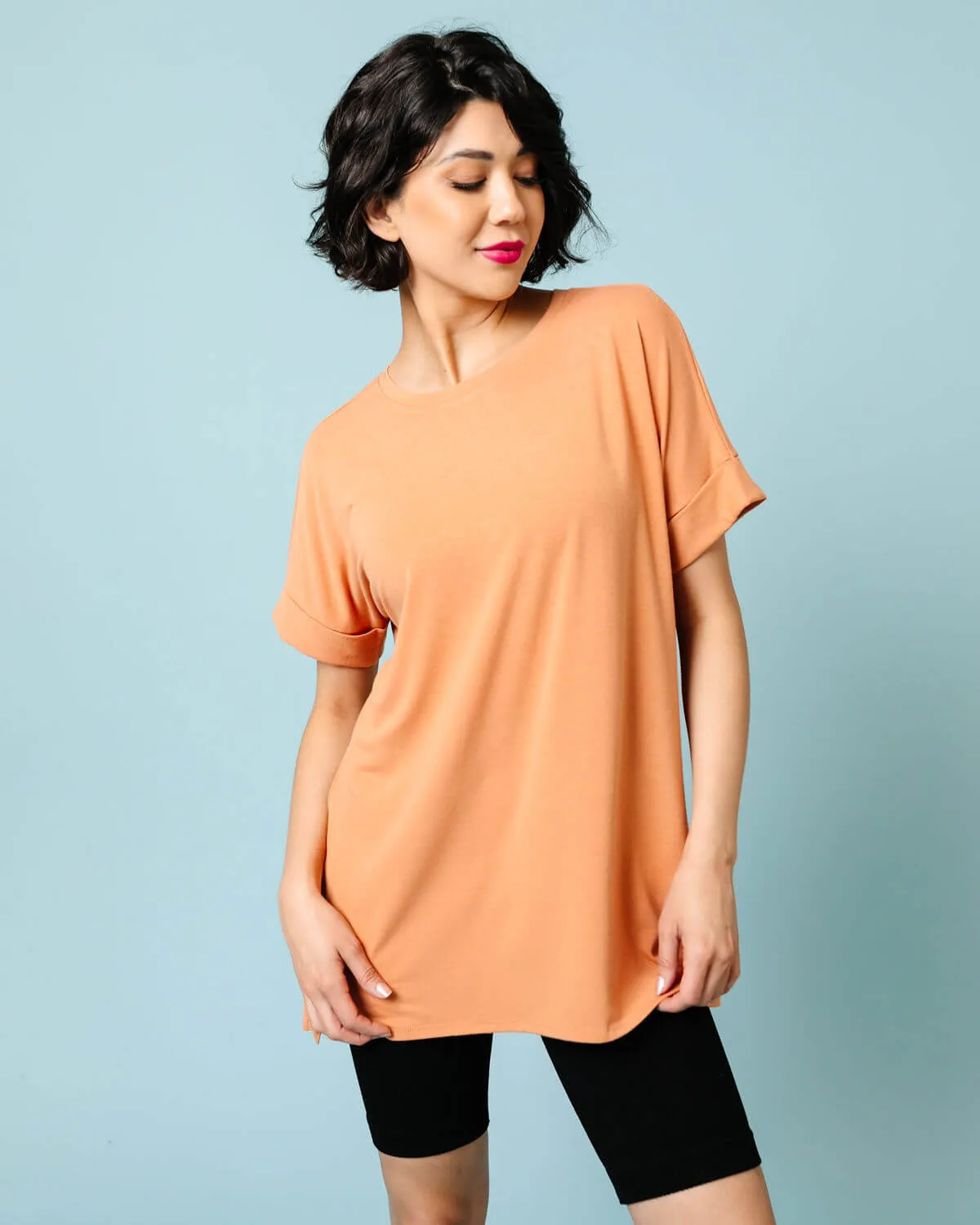 Wyatt Rolled Sleeve Tunic | S-3XL